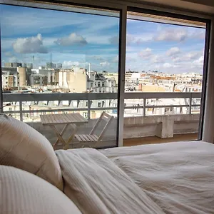 Vue Tour Eiffel Апартаменты Париж